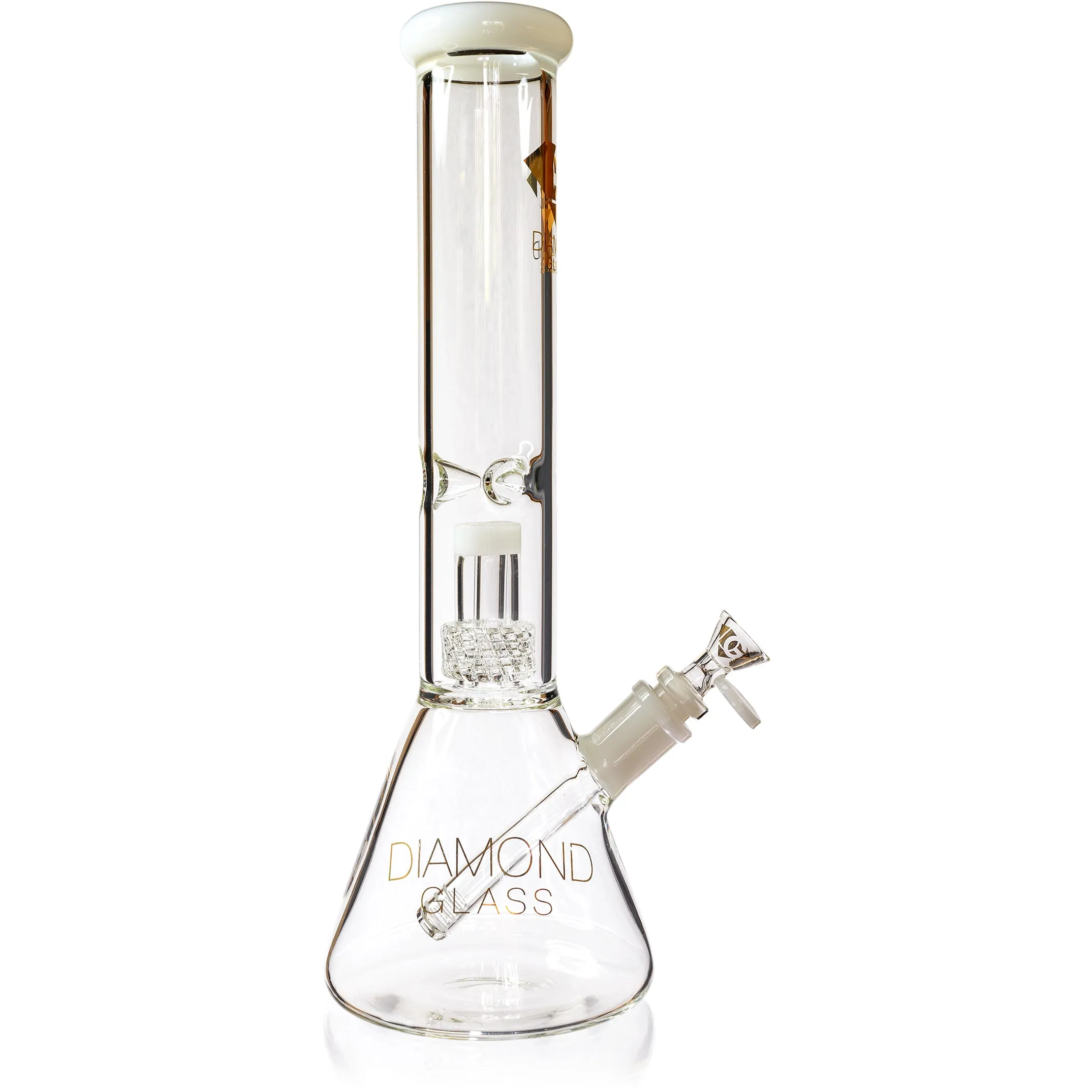 14 Beaker Bong w/ Matrix UFO Perc, by Diamond Glass