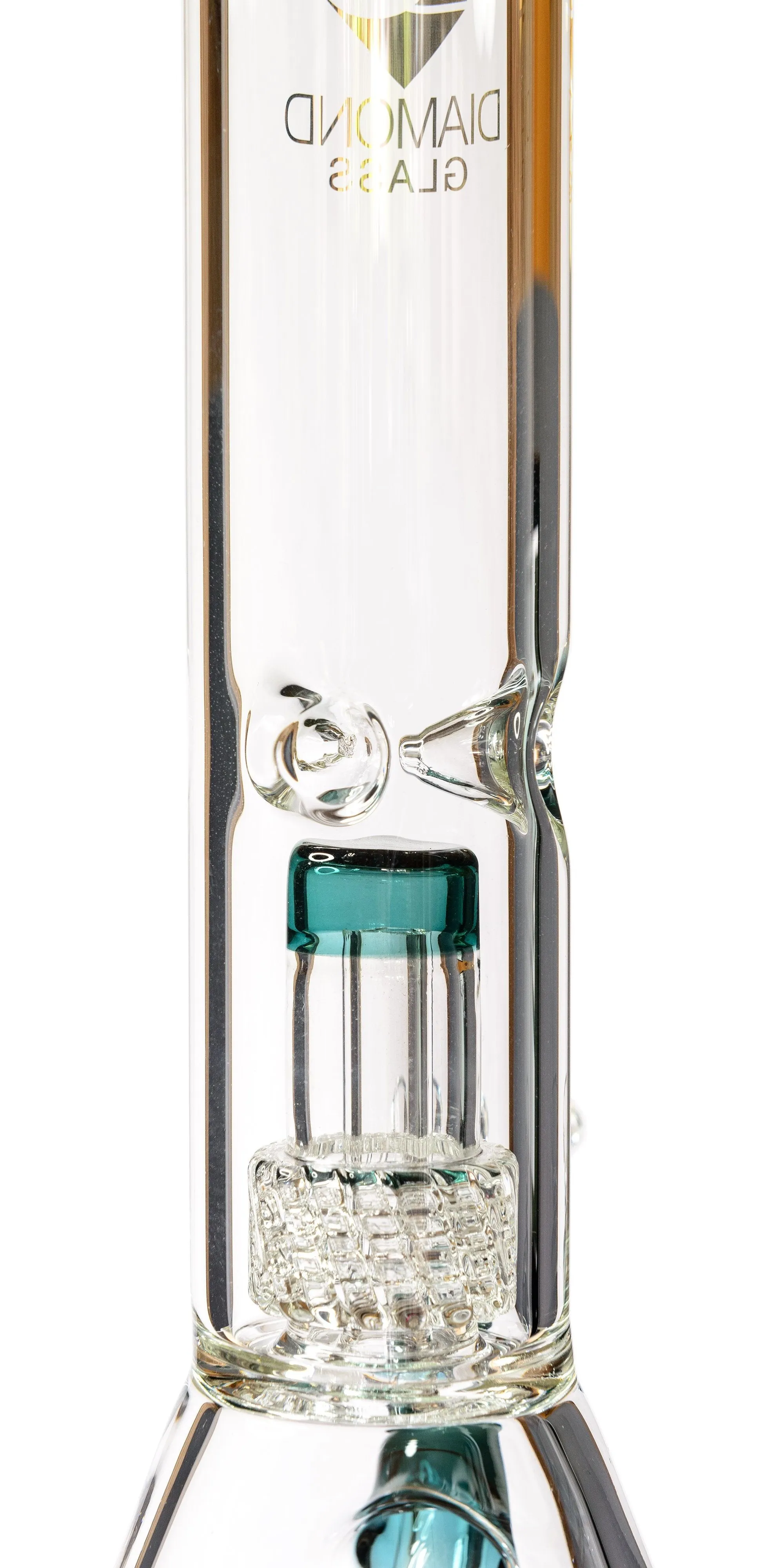 14 Beaker Bong w/ Matrix UFO Perc, by Diamond Glass