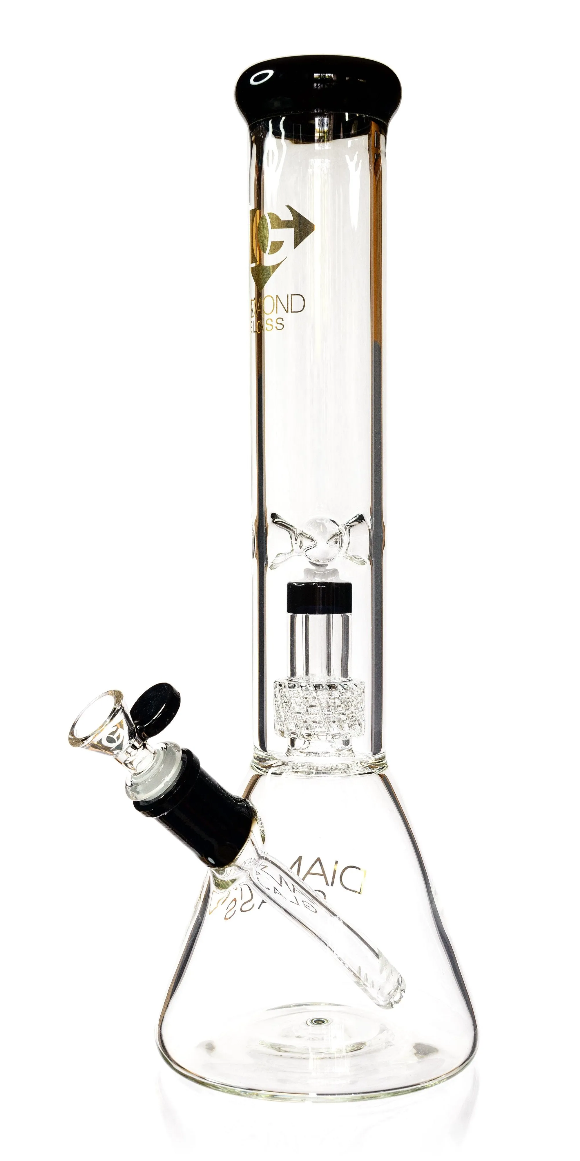 14 Beaker Bong w/ Matrix UFO Perc, by Diamond Glass