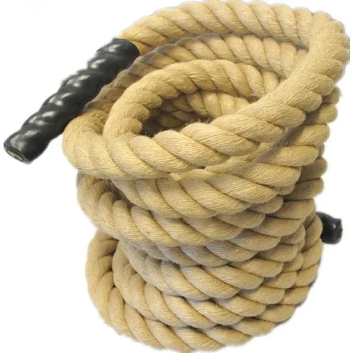 20m Sisal Battle Rope - 2 Inch Diameter