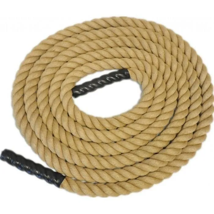 20m Sisal Battle Rope - 2 Inch Diameter