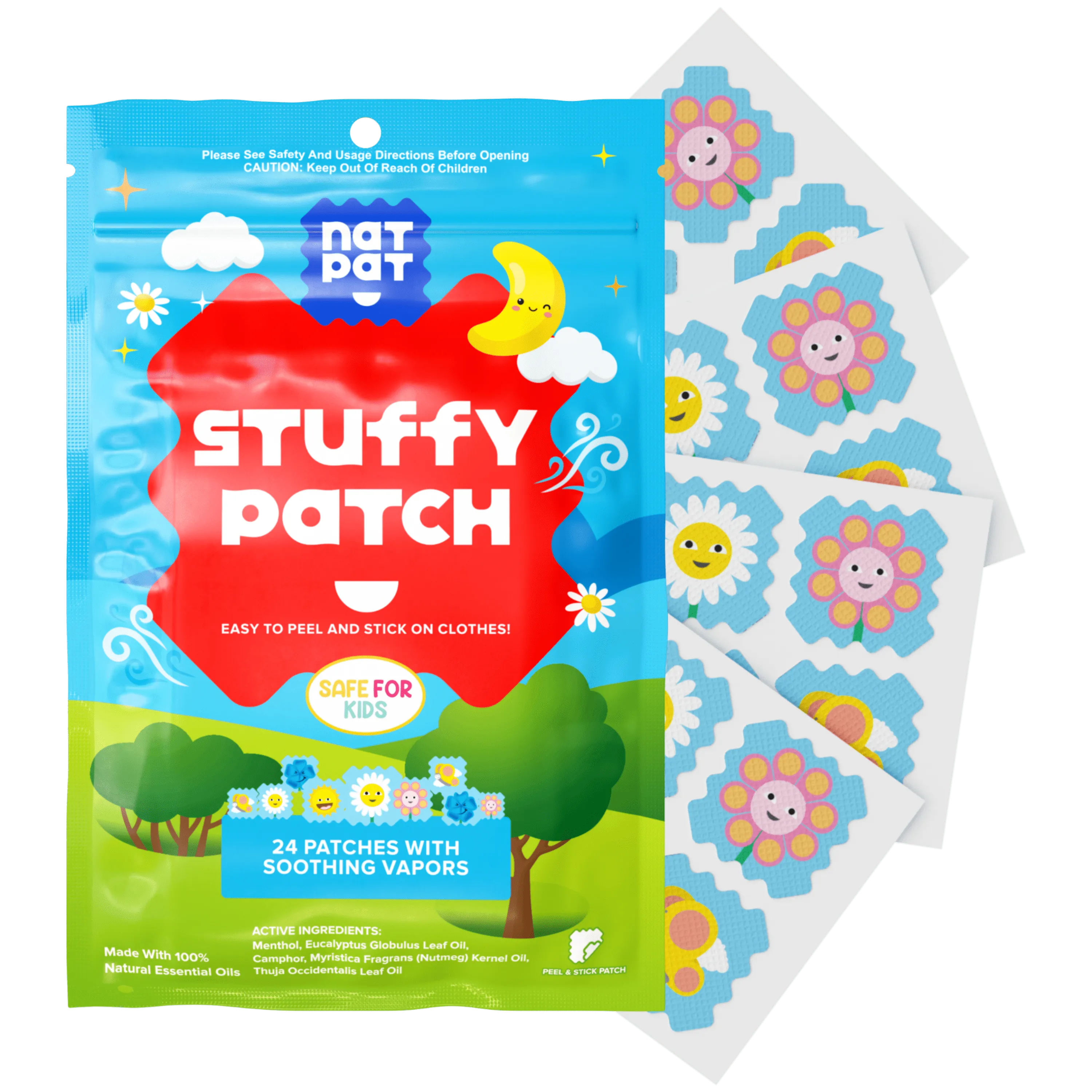 30 x StuffyPatch individual resale packs in a Retail Display Box