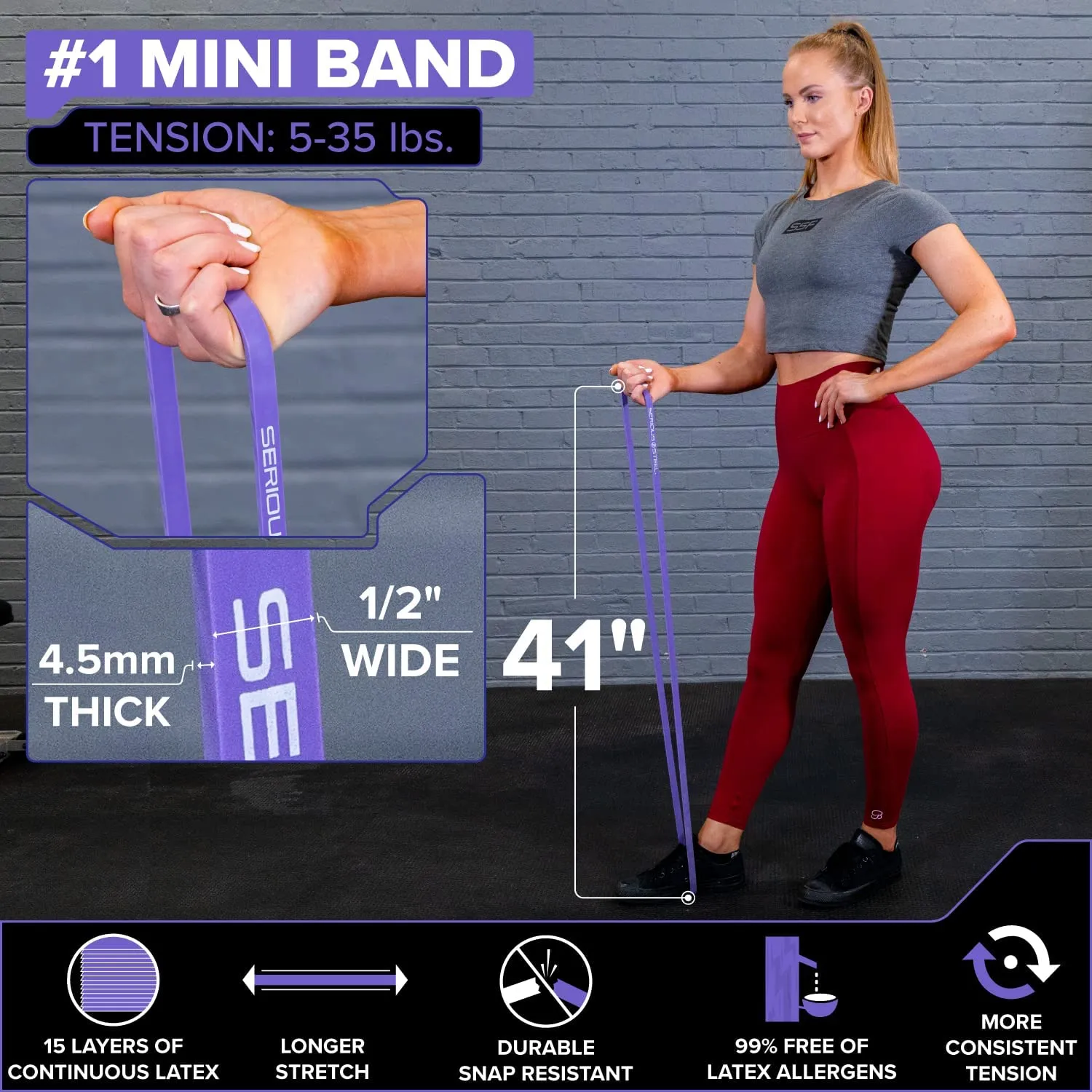 41" Average Resistance Band