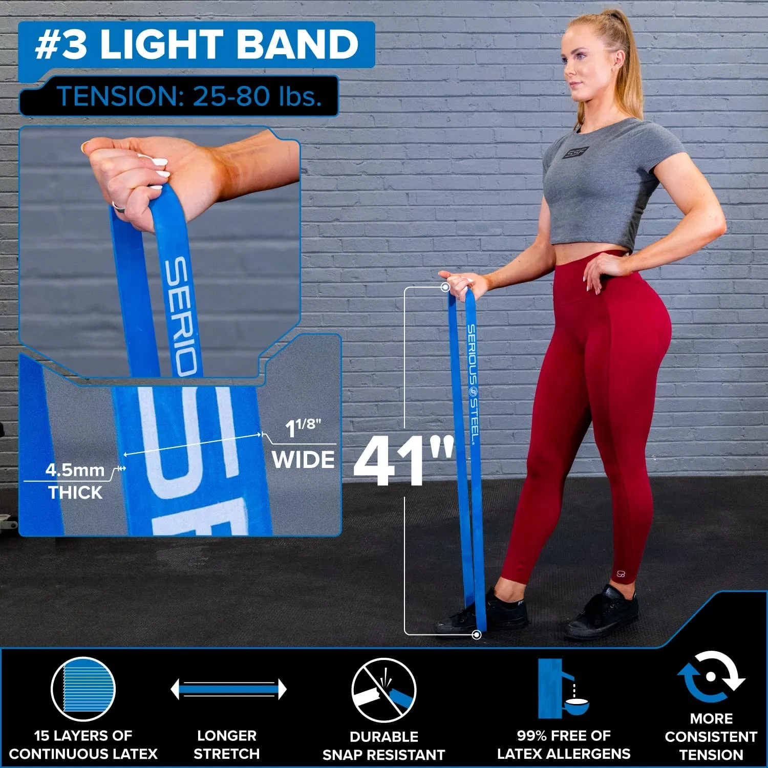 41" Micro Mini Mobility Band (2-15 lbs)