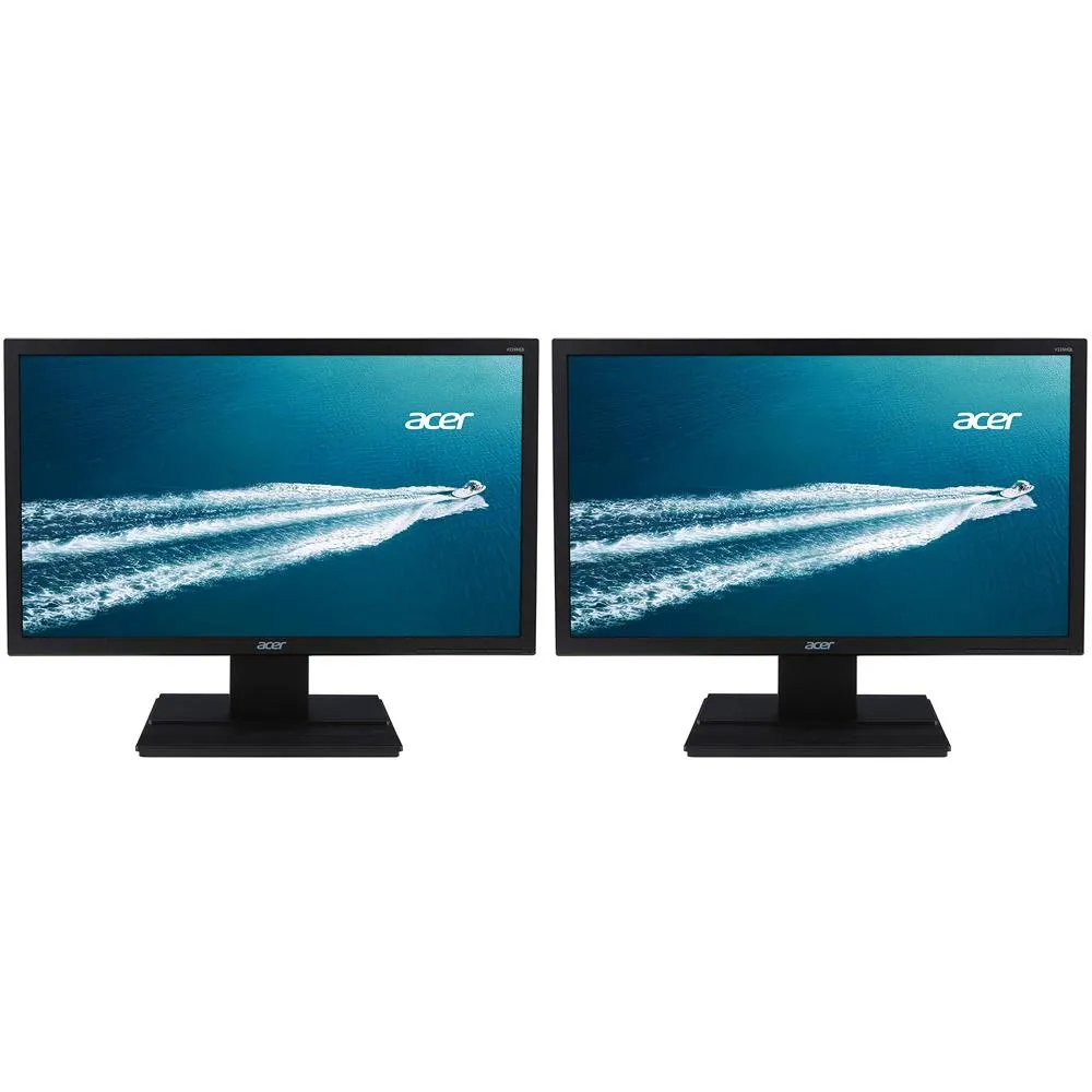 Acer V226HQL 21.5" Full HD 16:9 Widescreen LCD Monitor, Black (2-Pack)