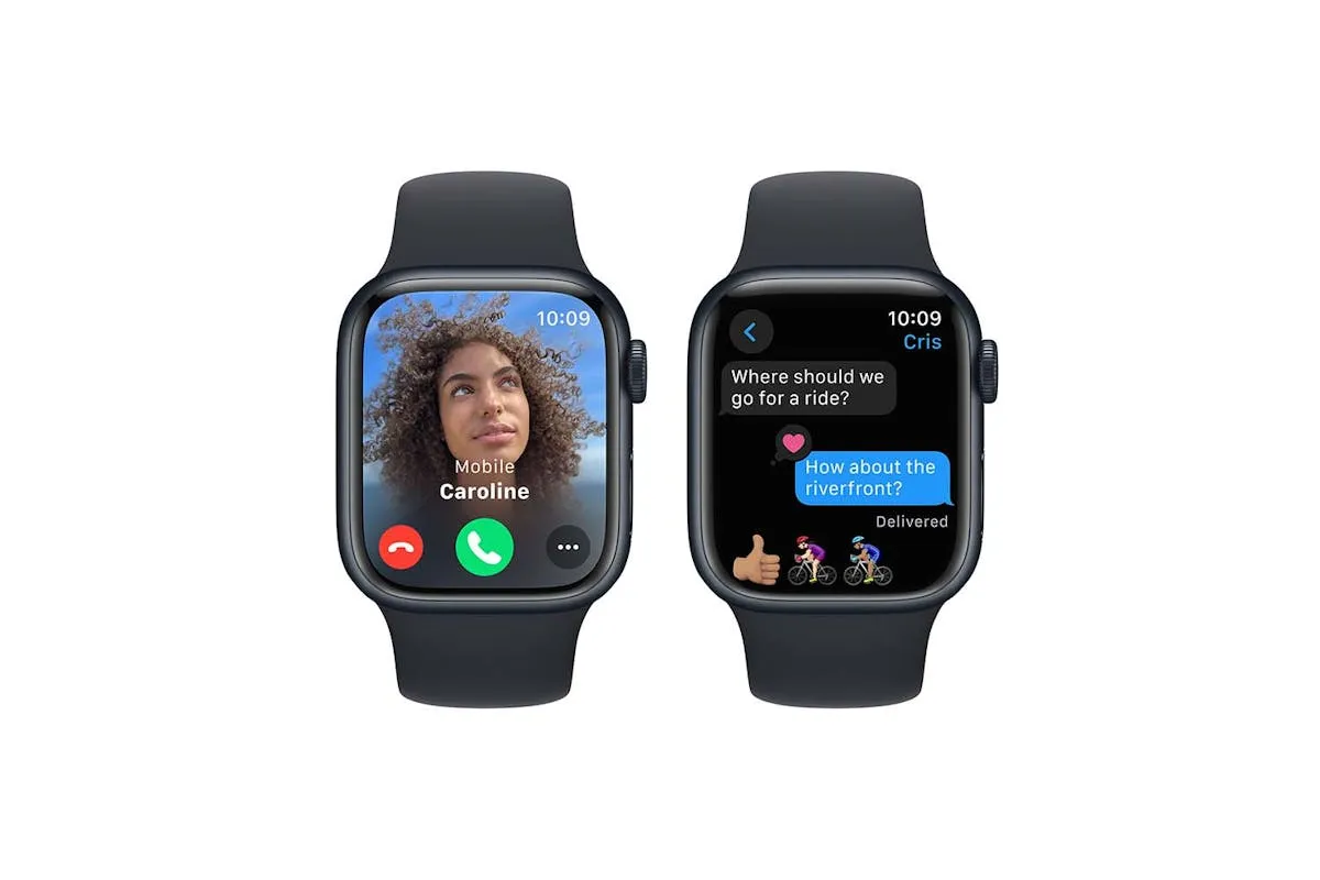 Apple Watch Series 9 Cellular | 41mm | Midnight Aluminium Midnight Sport Band S/M