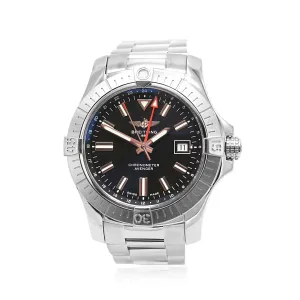 Breitling Avenger Automatic GMT 43mm Steel Watch - Ref: A32397