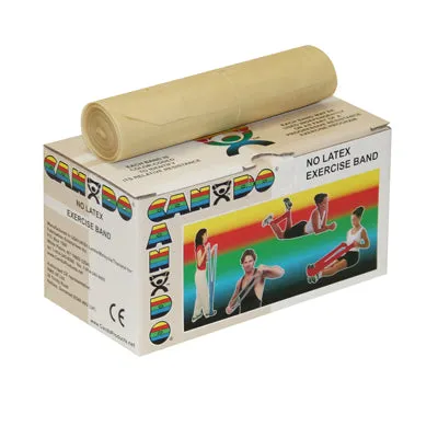 CanDo Latex Free Exercise Band - 50 yard roll - Gold - XXX-heavy