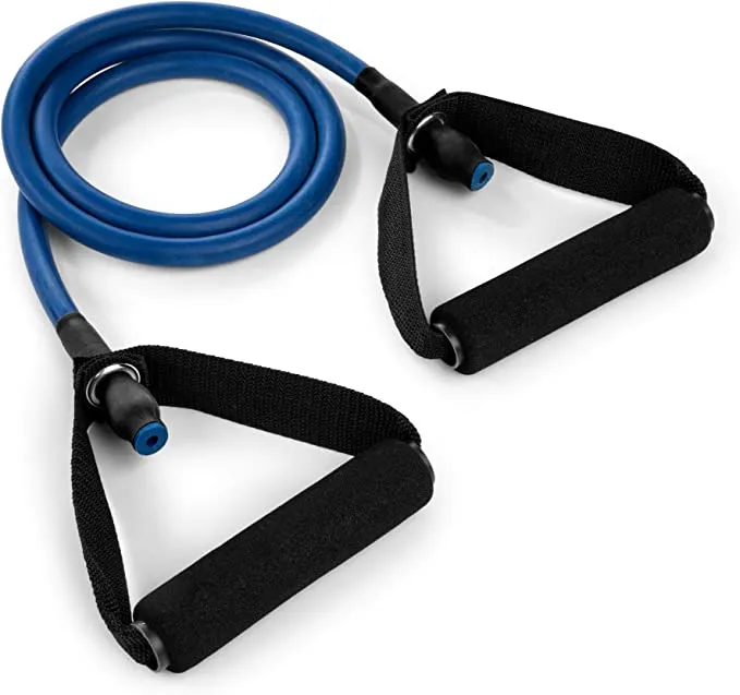 Champion Sports Resistance Tubing with Foam Handle