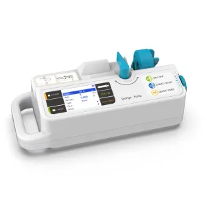 CONTEC Brand Syringe Pump SP950 LCD Real-Time Alarm Rechargable Battery For Human Or Veterinary Use