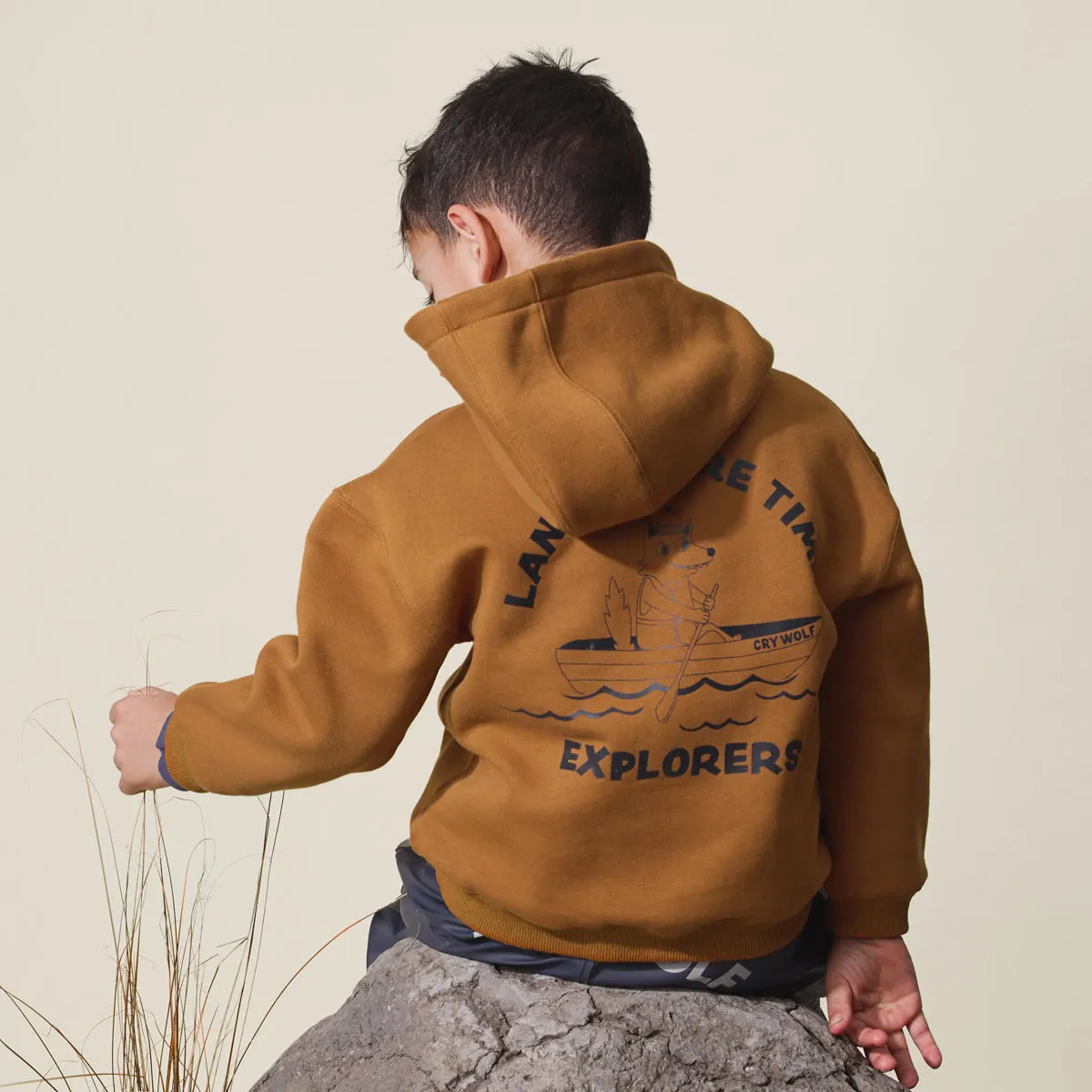 CRYWOLF ADVENTURE HOODIE TAN