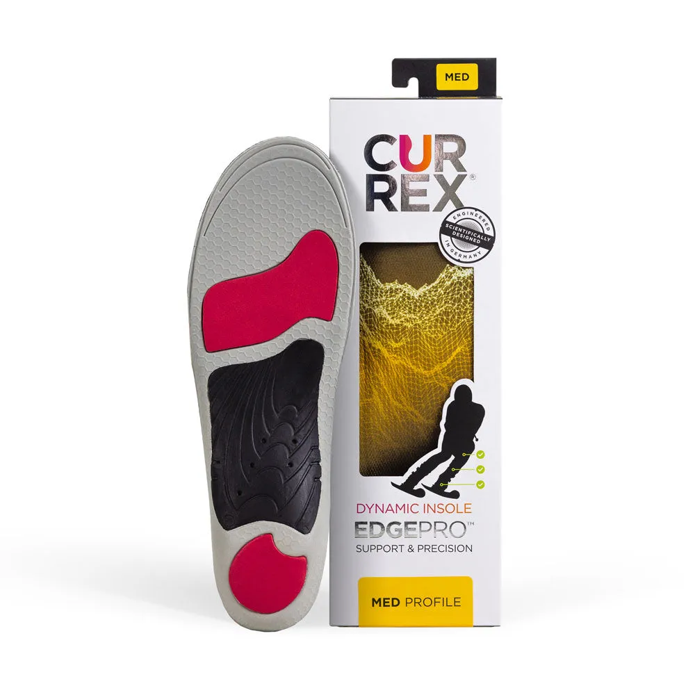 CURREX® EDGEPRO™ Insoles | Thermo Regulating Ski Boot Insoles for Snowboarding, Skiing, & Winter Sports