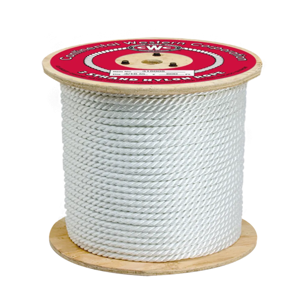 CWC 3-Strand Nylon Rope 5/8" X 600'