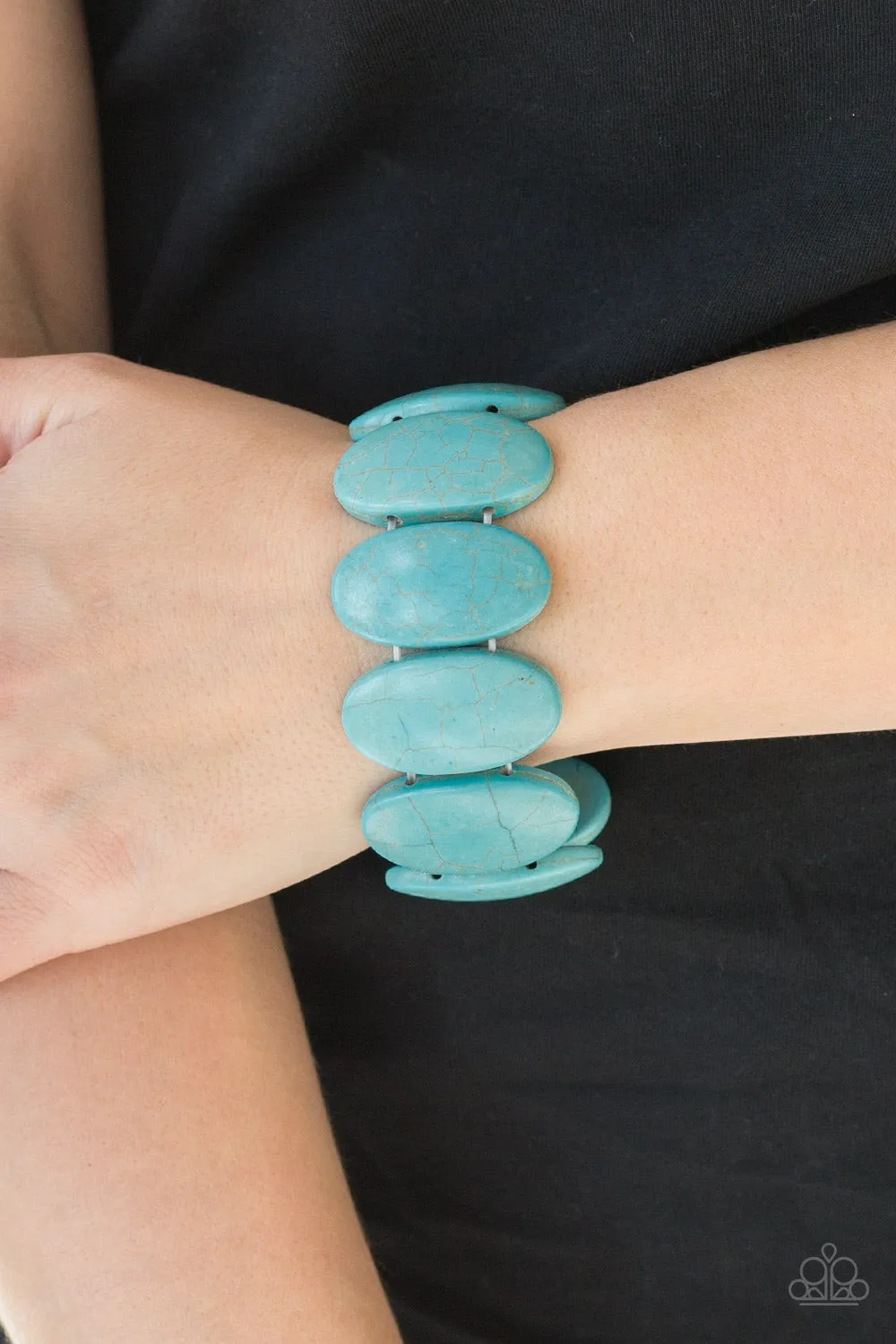 Dramatically Nomadic - Blue Bracelet