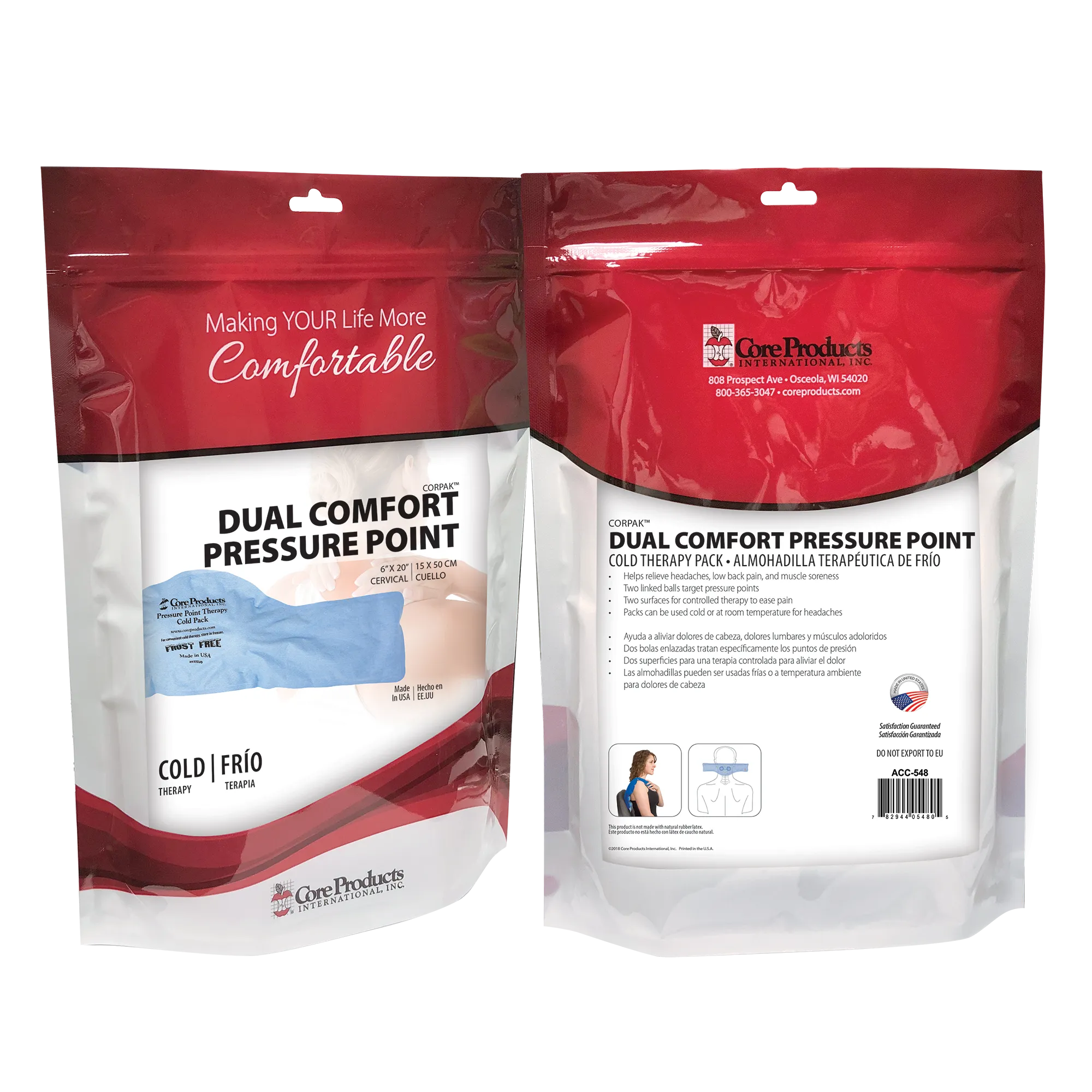 Dual Comfort Pressure Point Cold Therapy Pack