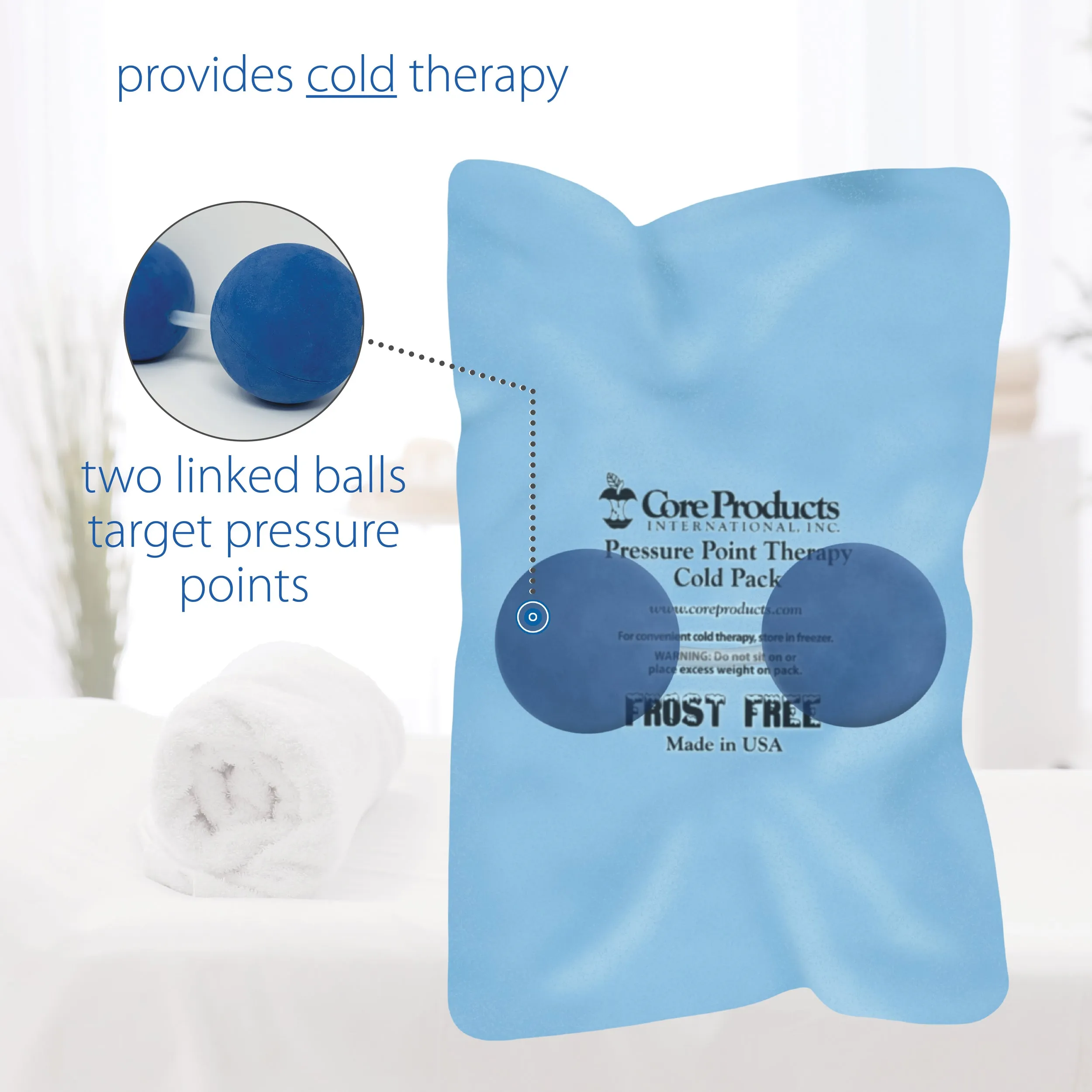 Dual Comfort Pressure Point Cold Therapy Pack