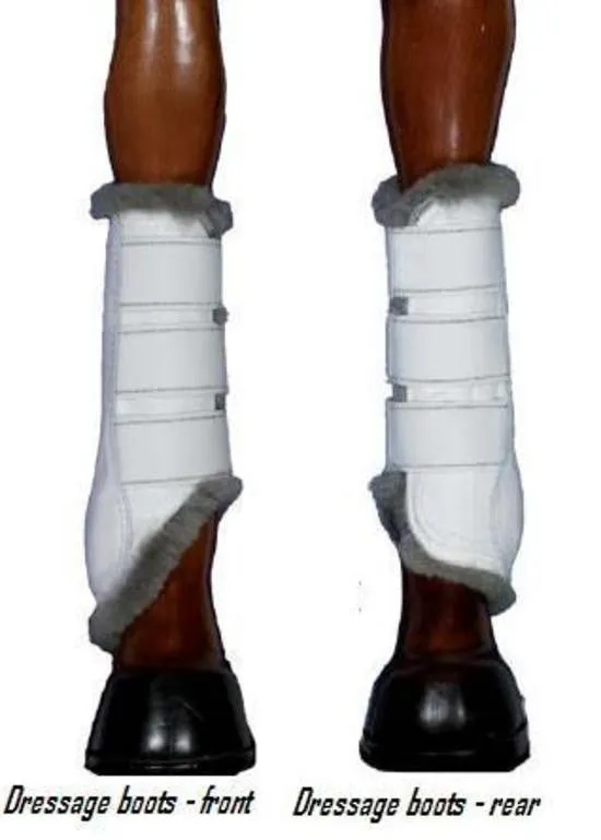 EA Mattes Dressage Boot Detachable Sheepskin Linings