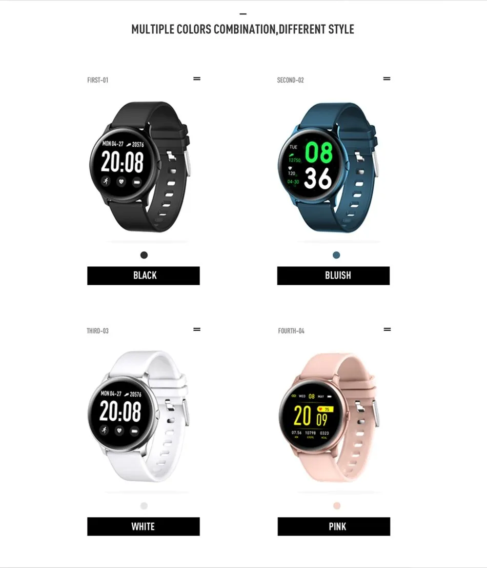 Electronic Digital Sports Smart Watches For Women