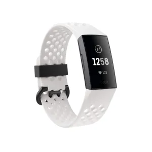 Fitbit Charge 3 NFC Special Edition Advanced Fitness Tracker with Heart Rate, Swim Tracking & 7 Day Battery - Graphite/White, One Size