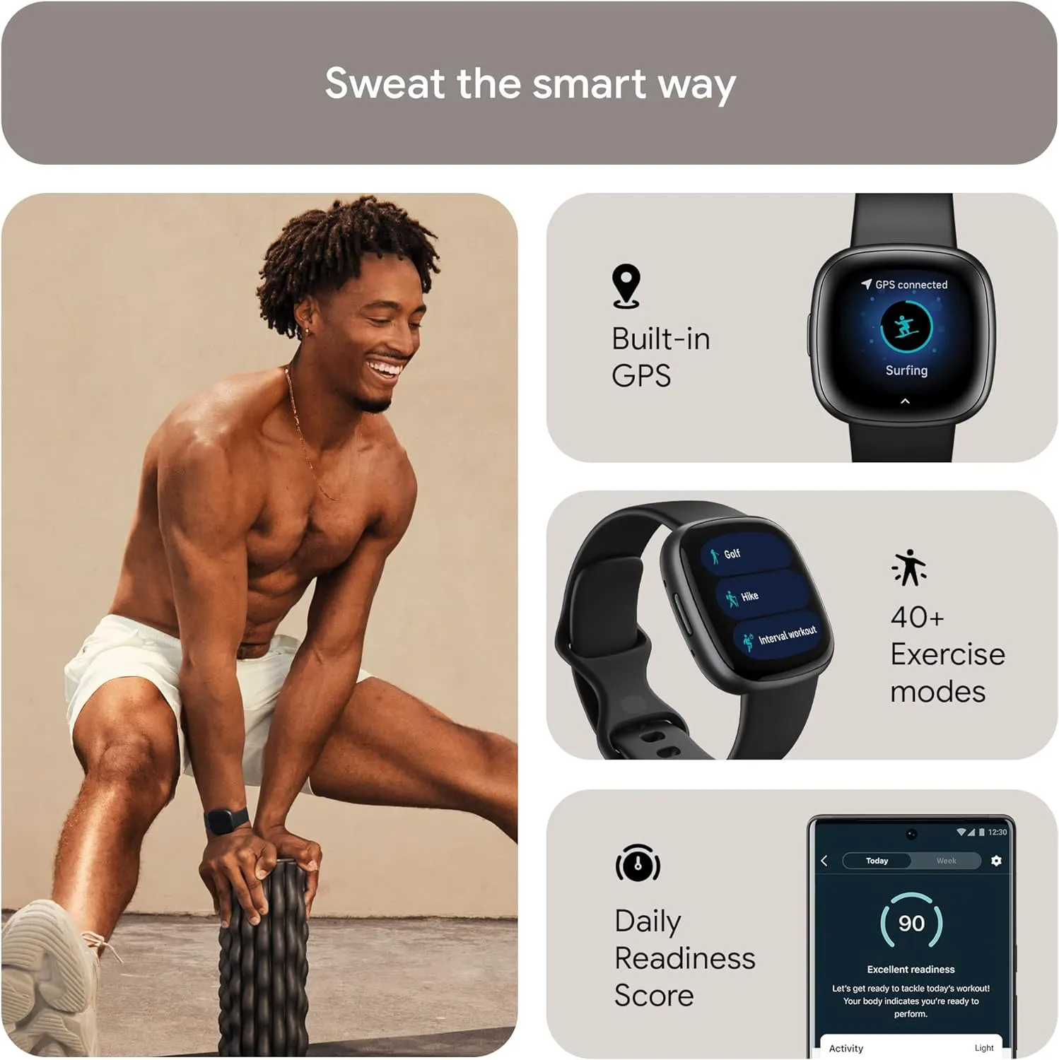 Fitbit Versa 4 Smartwatch