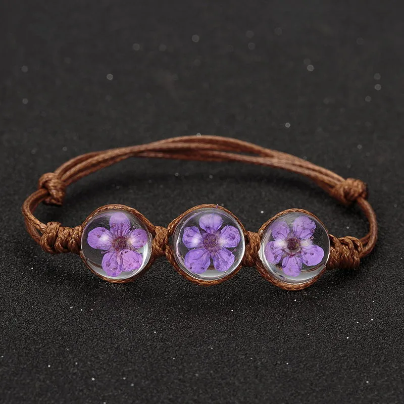 Flower Time Gemstone Bracelet