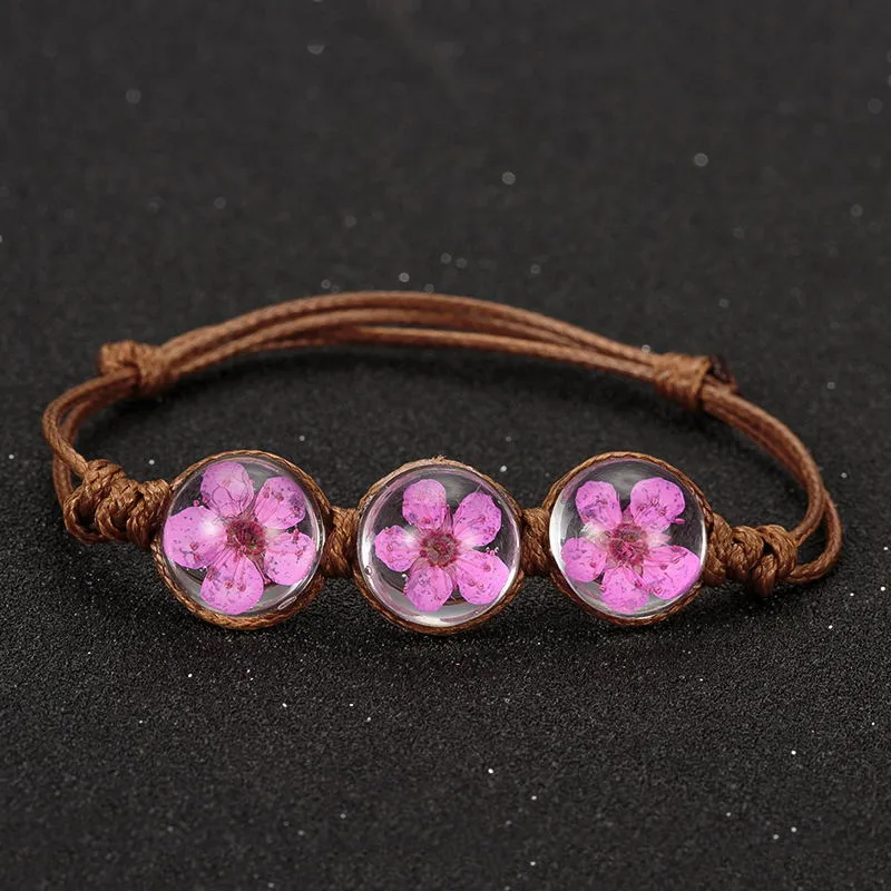 Flower Time Gemstone Bracelet