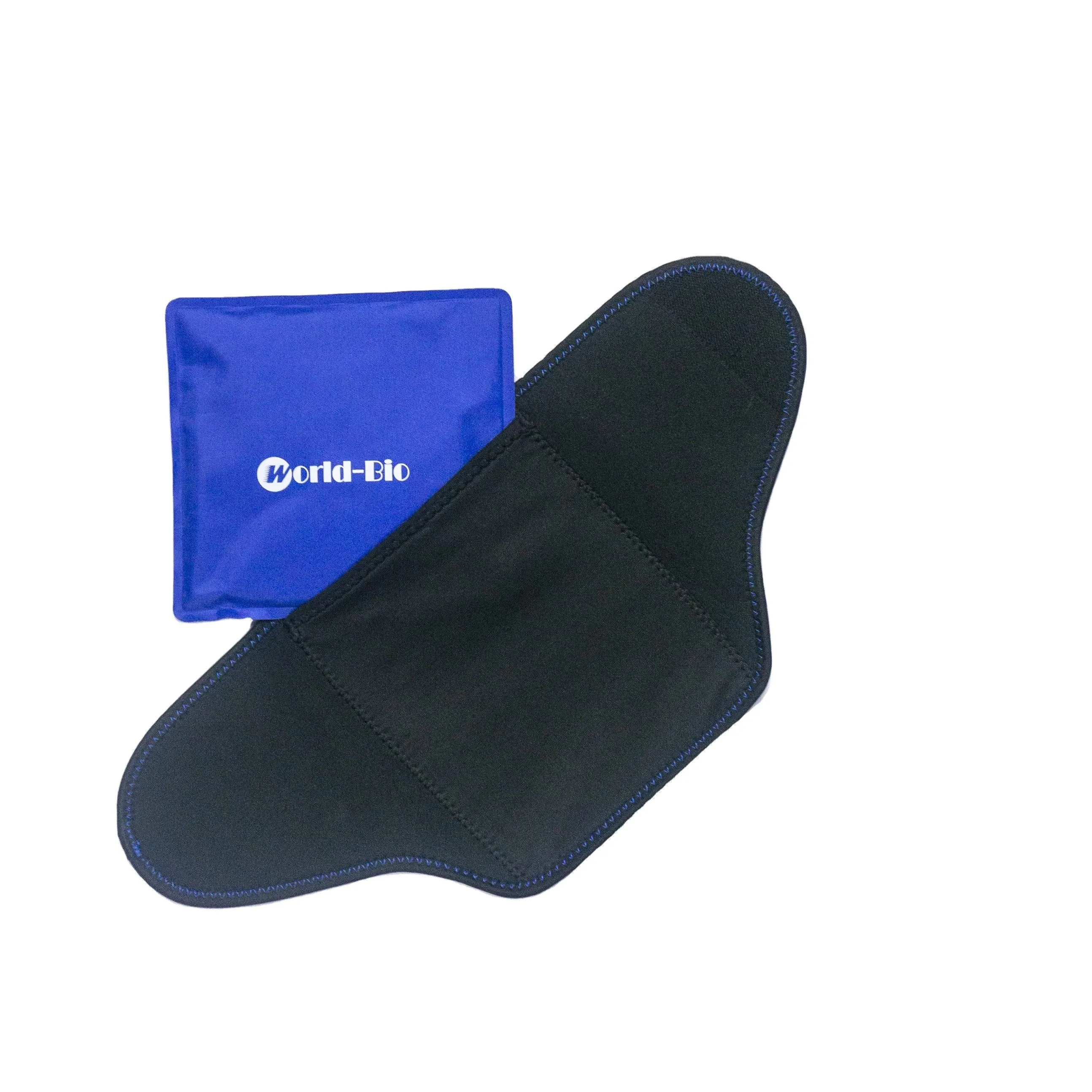 Foot Ankle Ice Gel Pack for Follow and Sole, Hot Cold Therapy Reusable Pad and Adjustable Heel Ice Wrap Perfect for Plantar Fasciitis, Achilles Tendonitis, Sprains, Swollen Foot and Muscle Pain Relief