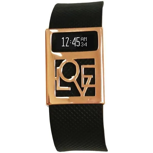 Funktional Wearables LOVECHARCOVER-ROSE Love Charged Cover for Fitbit Charge-Charge HR (Rose Gold)