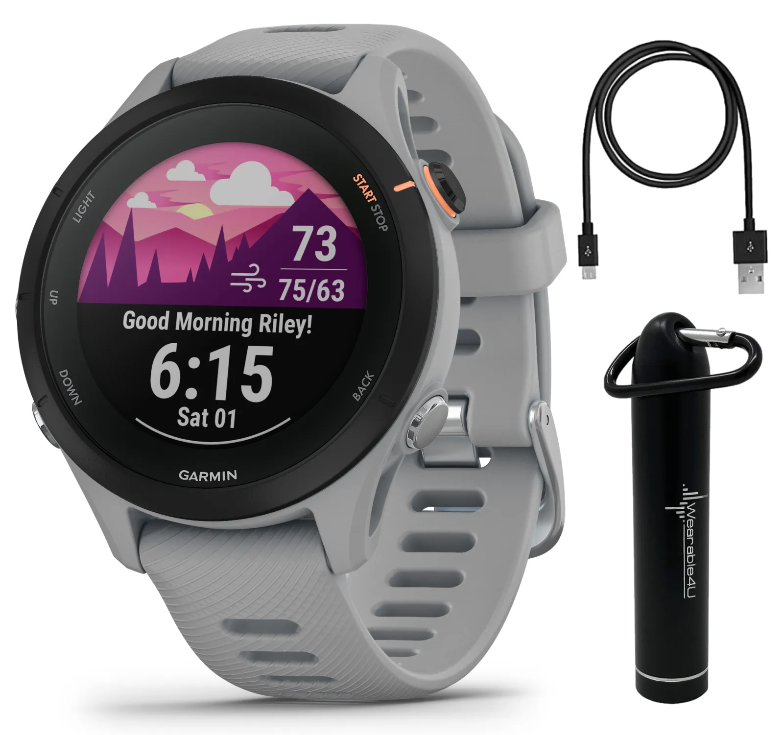 Garmin Forerunner 255 Series GPS Smartwatch, 46 mm or 41 mm