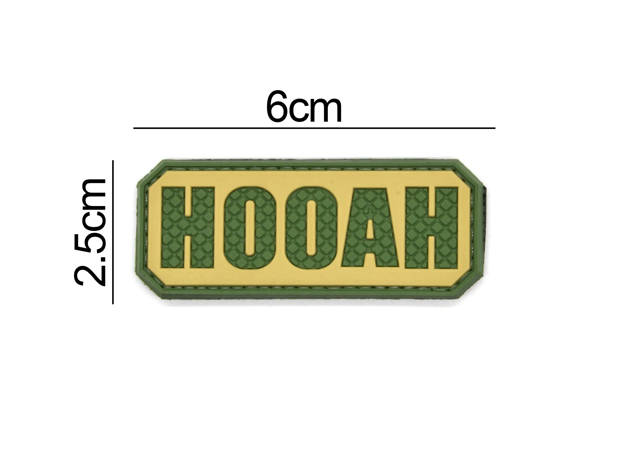 Hooah Army Battle Cry Patch Multicam