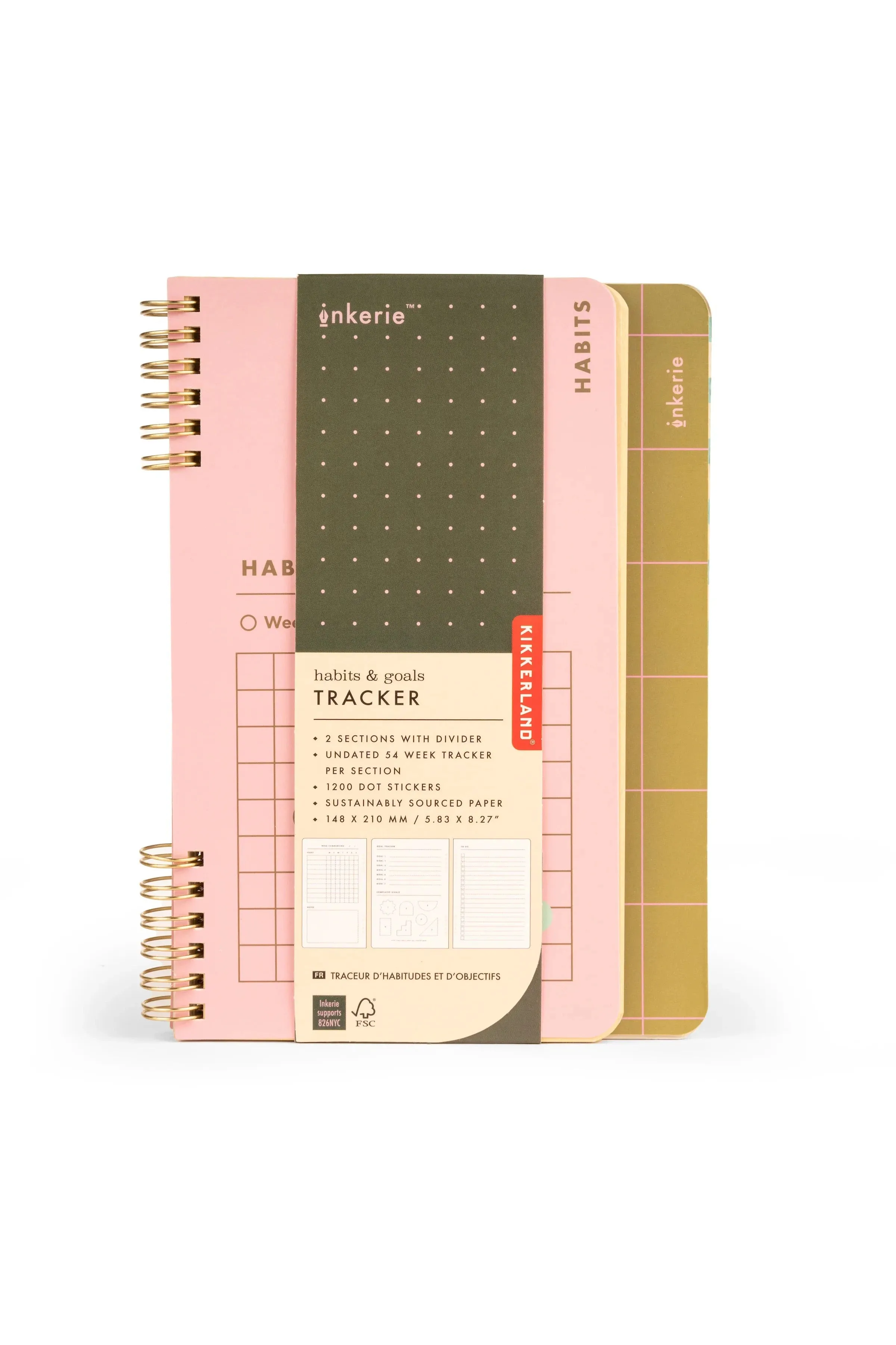 Kikkerland Habit & Goals Tracker