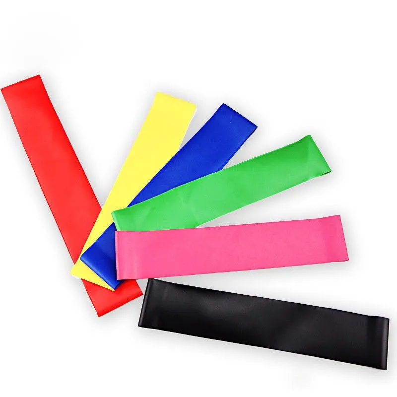 Latex Resistance Bands 600*50*0.55mm Yellow