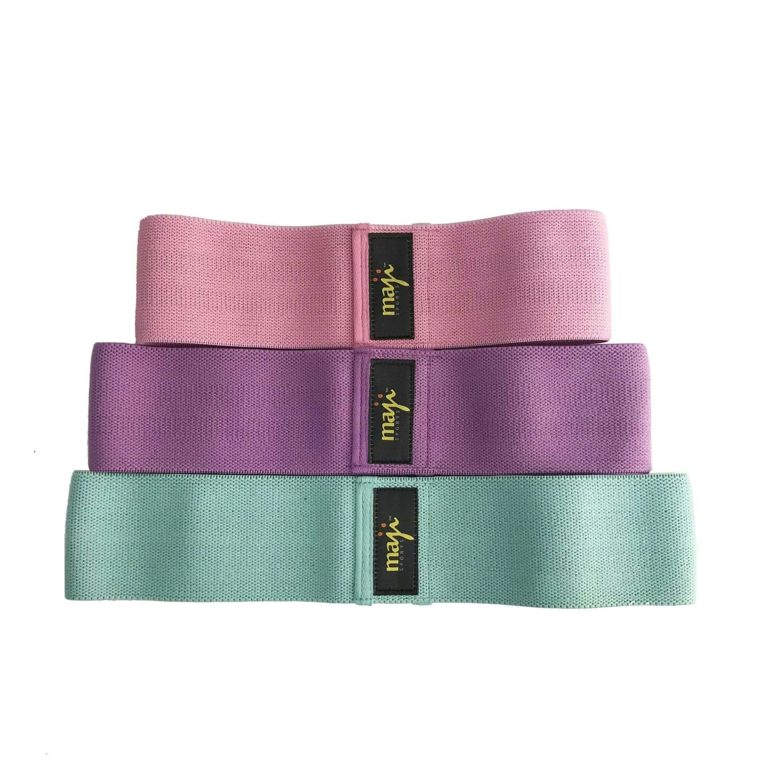 Maji Sports Pack of Three Booty Bands - 3 Sizes 3 Weights