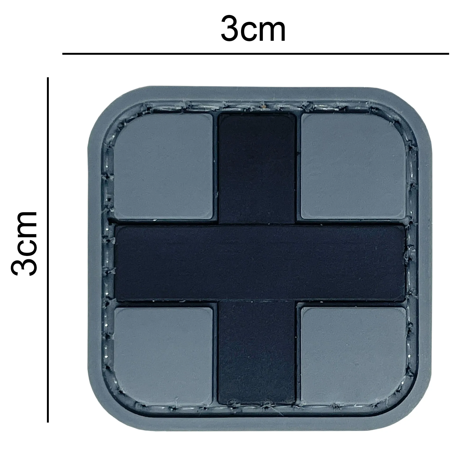 Medic Patch Gray/Black (Small)