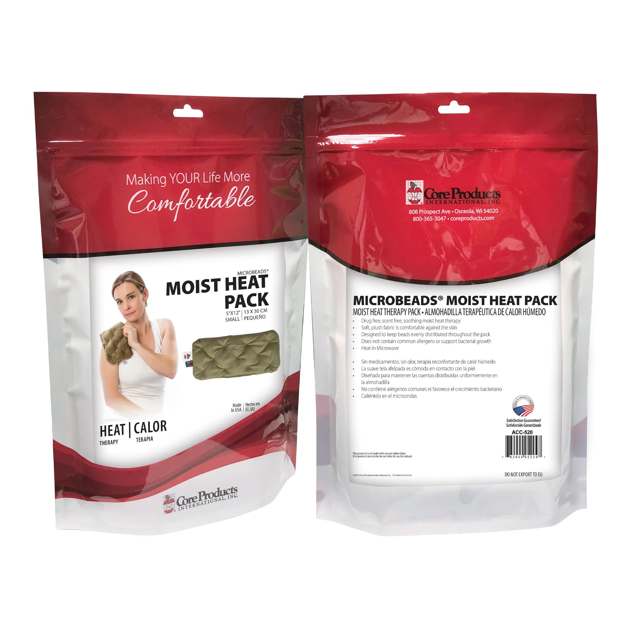 MicroBeads Moist Heat Therapy Packs