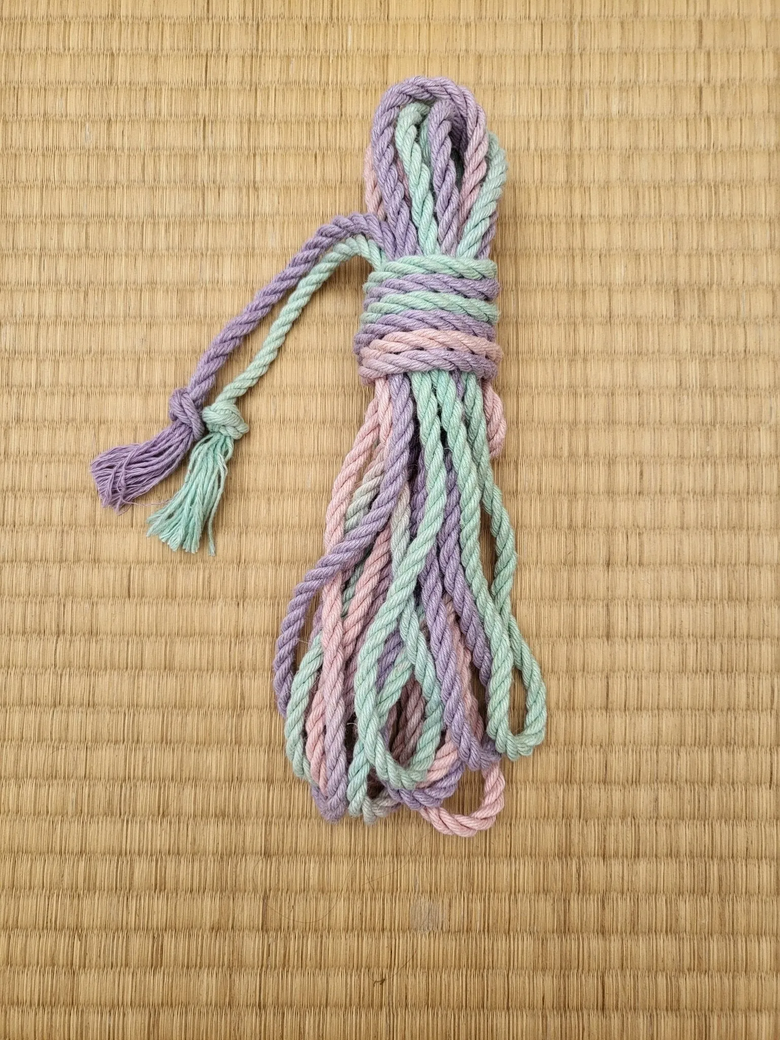 'My Little Pony'. Hemp bondage rope.