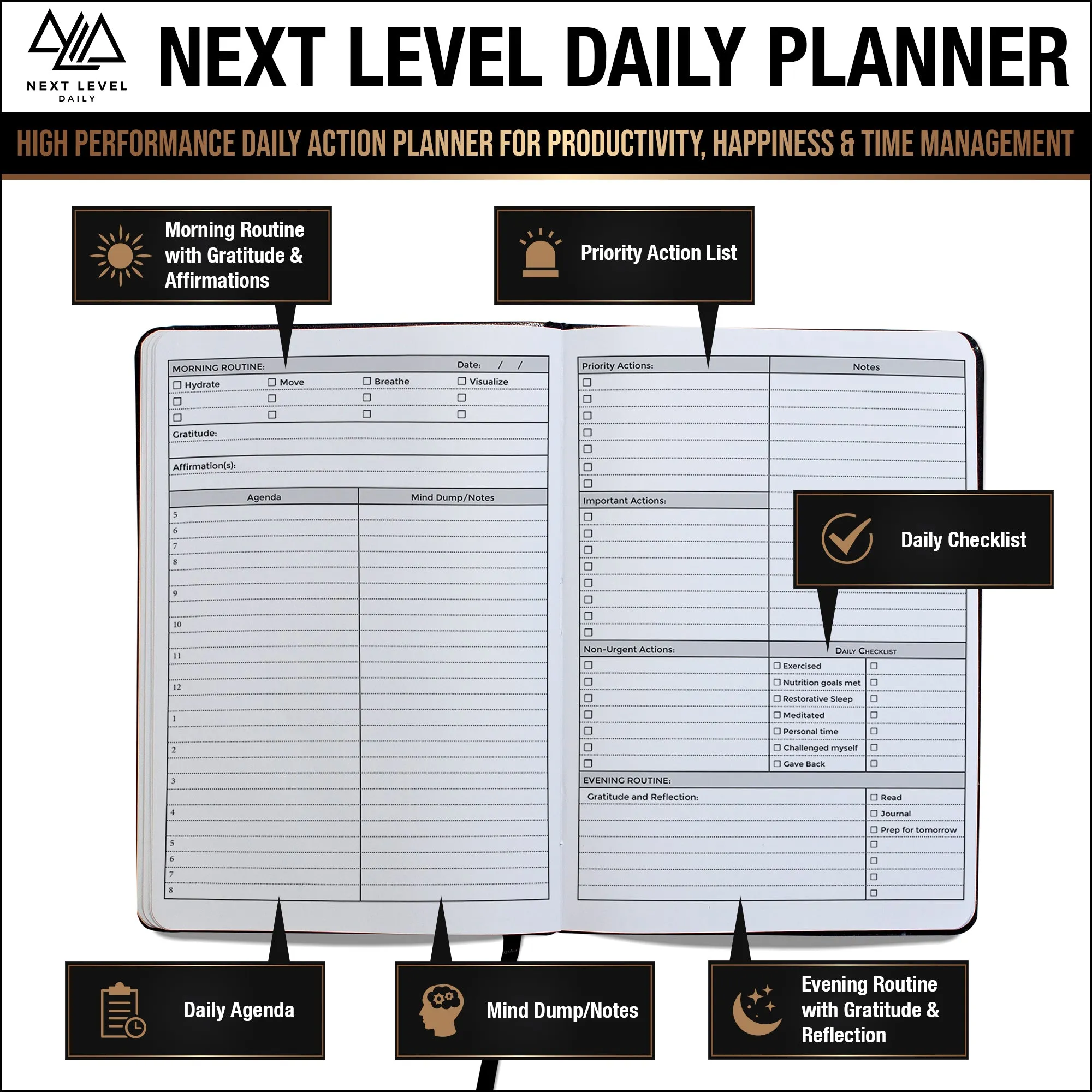 Next Level Daily Planner