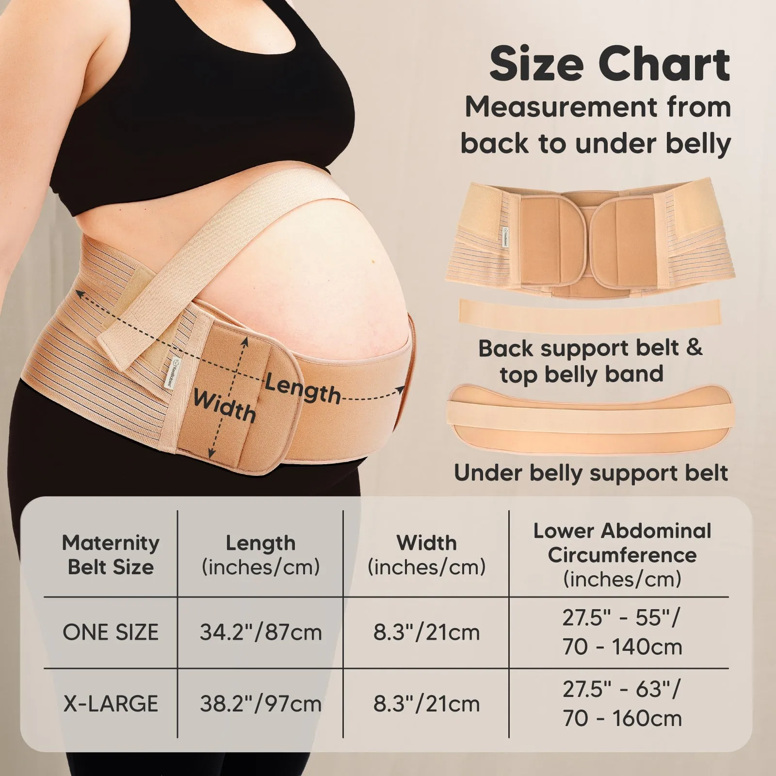 Nurture 2-in-1 Maternity Support Belt