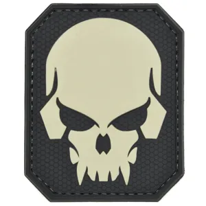 Pirate Skull Patch Black/Gray