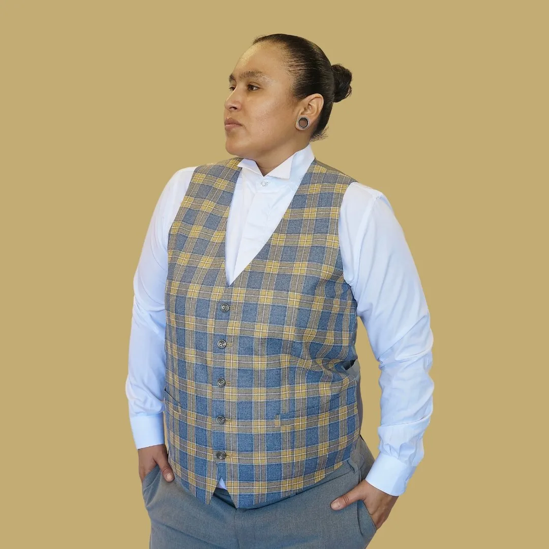 Recruiter Plaid Vest