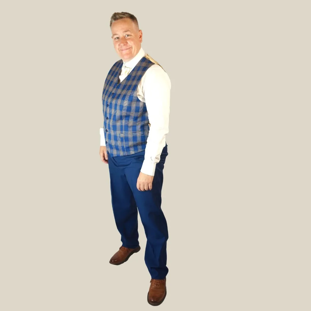 Recruiter Plaid Vest