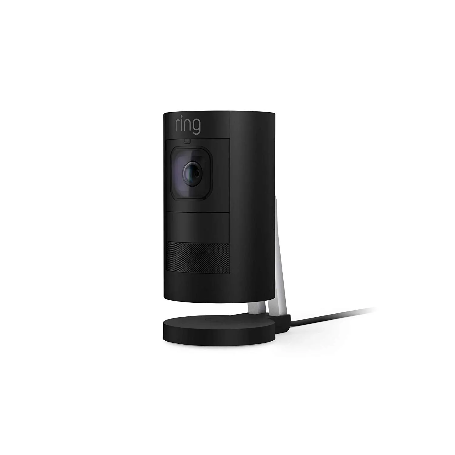 Ring Stick Up Cam Elite HD Security Camera with Two-Way Talk, Black, Works with Alexa