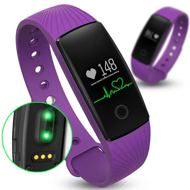 Smart Band Heart Rate Monitor Wristband Fitness Flex Bracelet for Android iOS PK xiomi mi Band 2 fitbits smart ID107