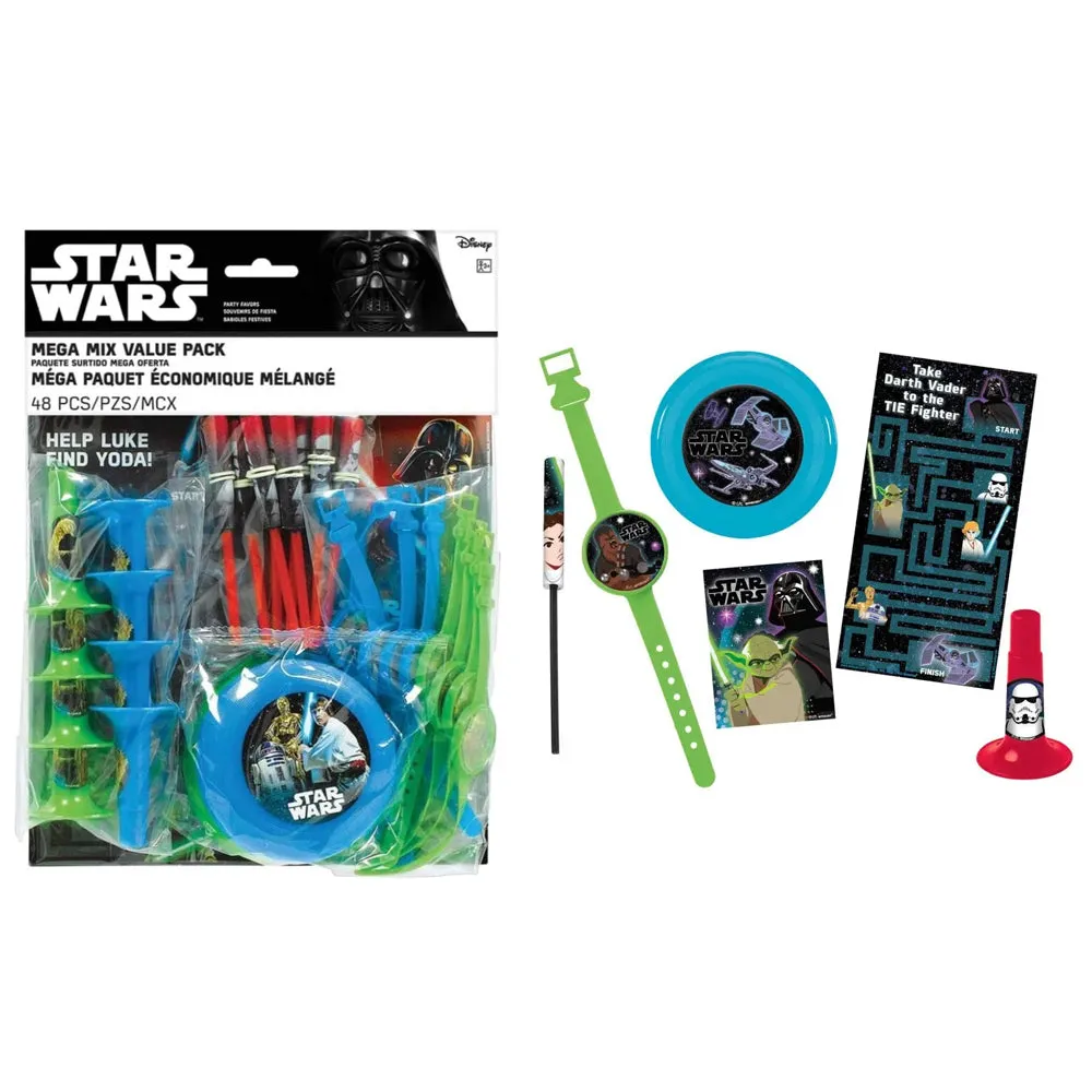 Star Wars Galaxy Mega Mix Favour Pack - 48 Pc