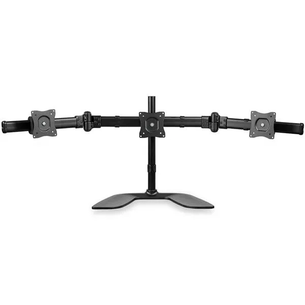 Startech.Com Triple Monitor Stand - Articulating - For Monitors 13" To 27" Adjustable Vesa Computer Monitor Stand For 3