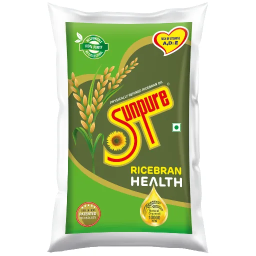 SUNPURE RICE BRAN OIL - 1 L