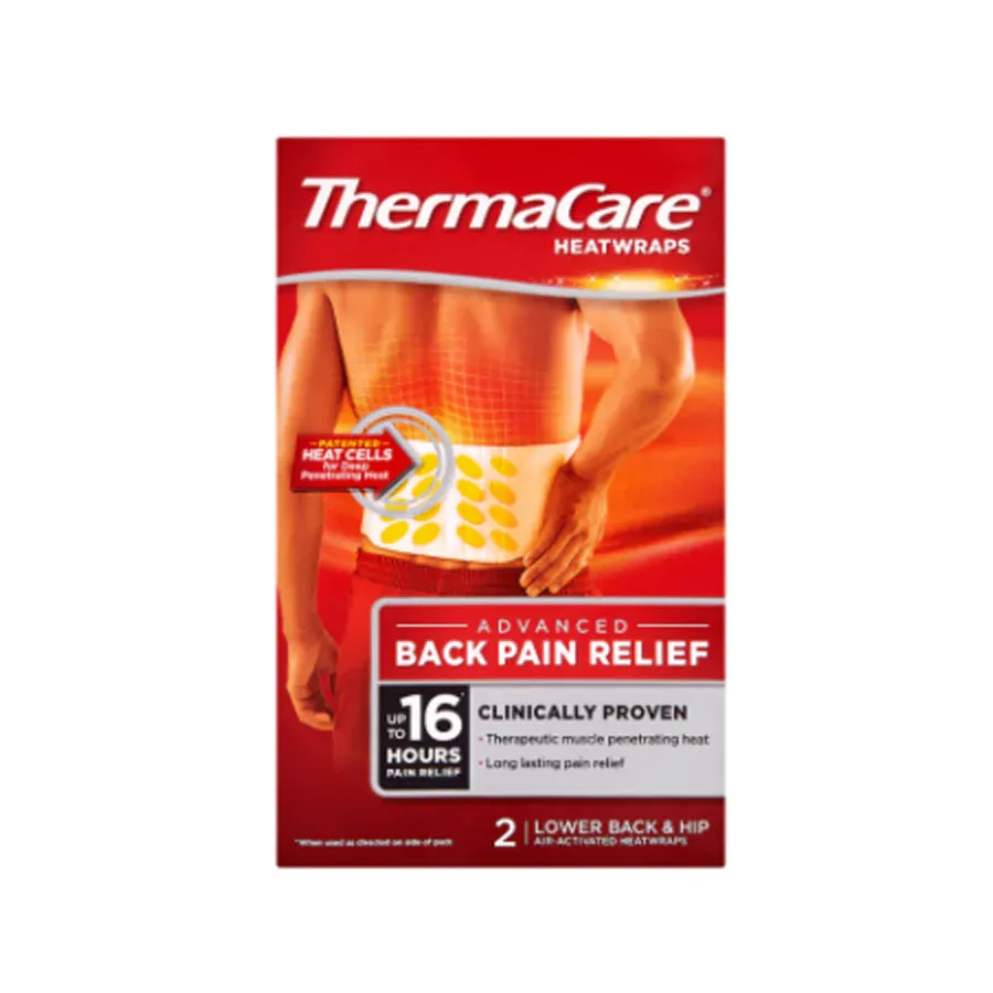 Thermacare Heatwraps Lower Back and Hip LG/XL, 2 Count (N)