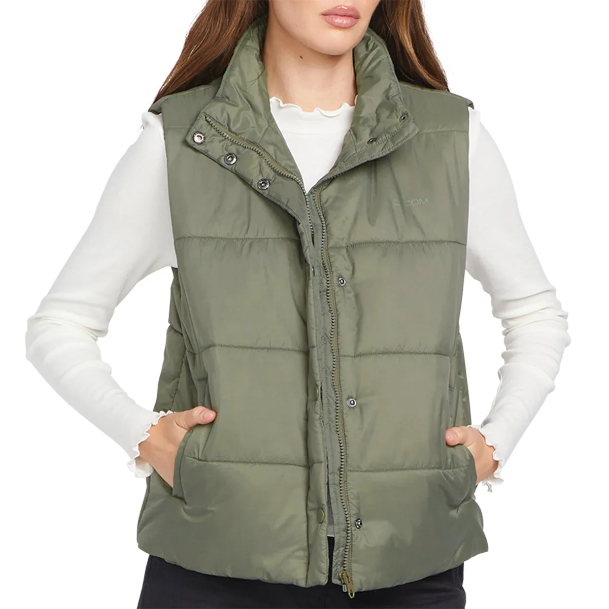 Volcom Women's Puff It Zip Vest