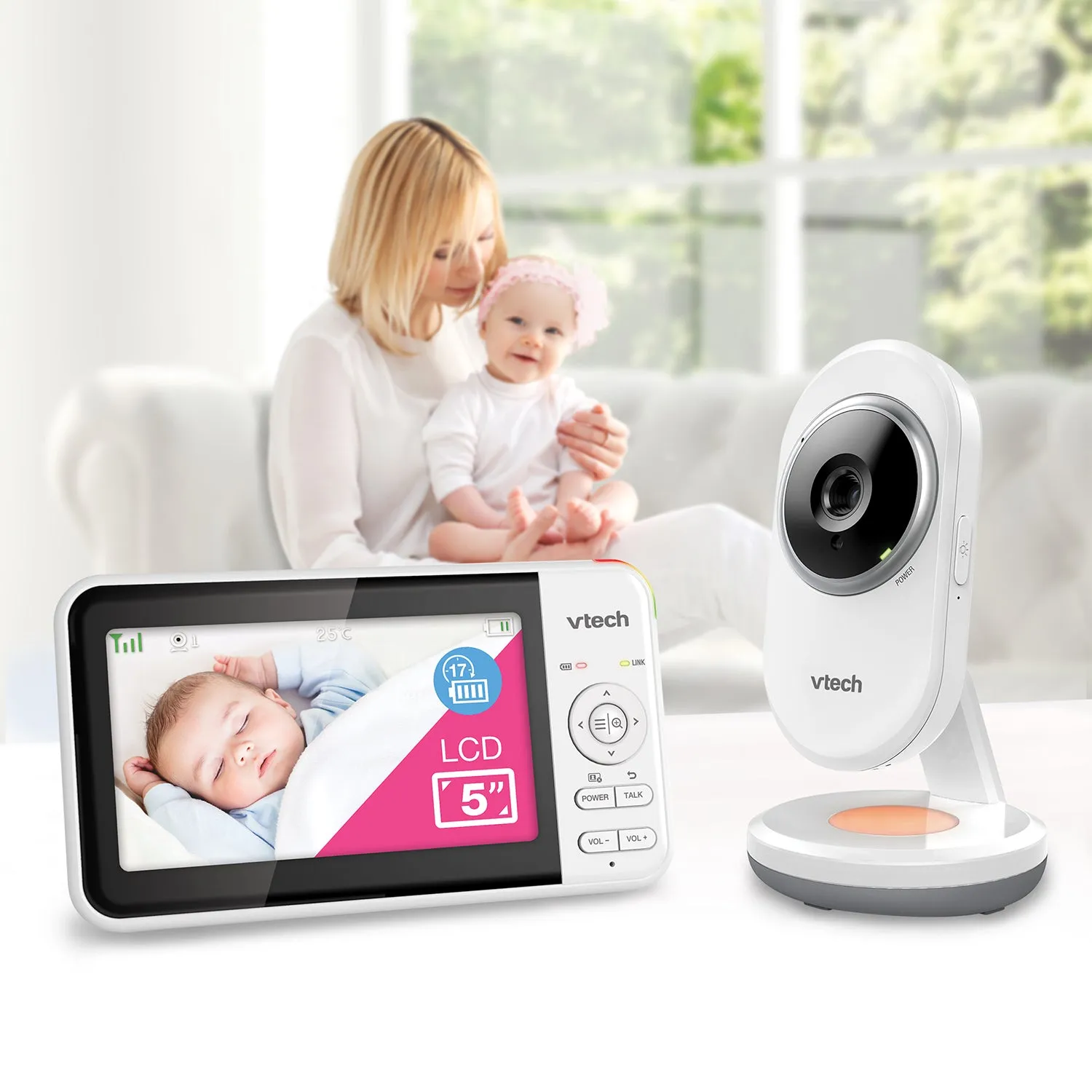 VTECH BM5250N Full Colour Video & Audio Baby Monitor