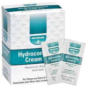 Waterjel Hydrocortisone Cream Packets 0.9 gram 144/box